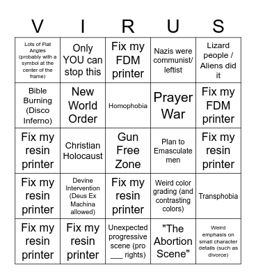 2025: The 2025ining Bingo Card