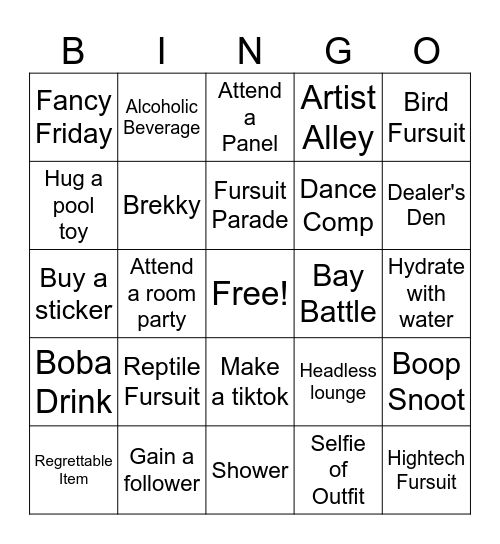 !Further Confusion Bingo! Bingo Card