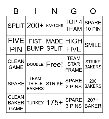 BACK TO SHOOL BASH Bingo Card