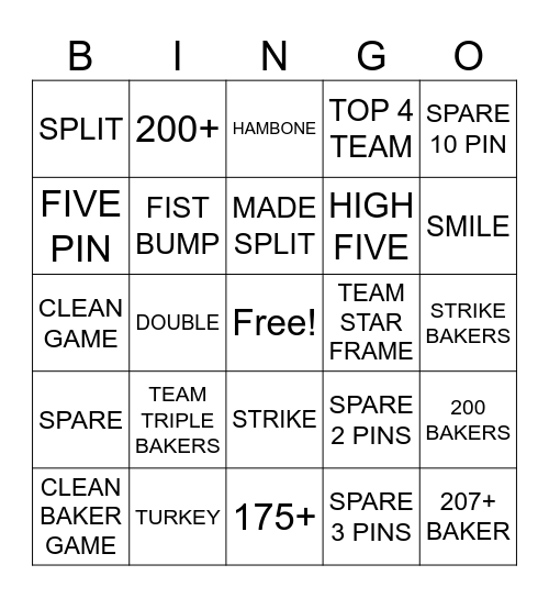 BACK TO SHOOL BASH Bingo Card