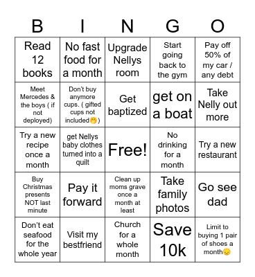 2025 BINGO! Bingo Card