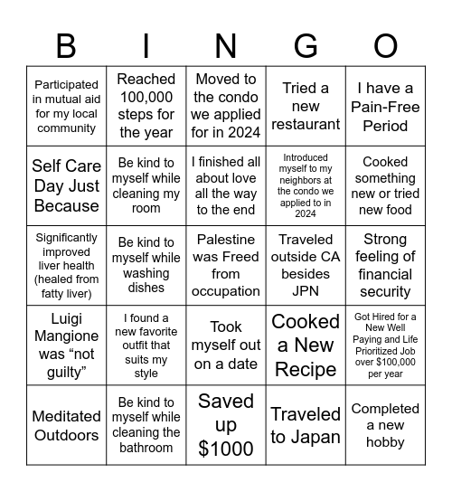 … I 5202 nI Bingo Card