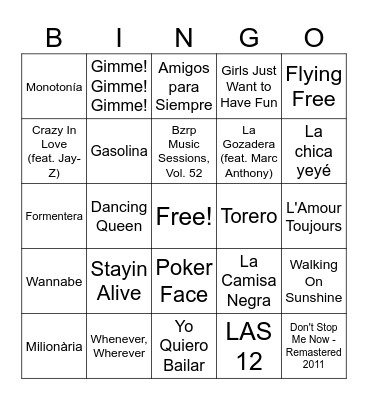 BINGO REYES MAGOS Bingo Card