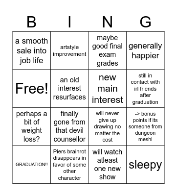 Atlas 2025 Bingo Card