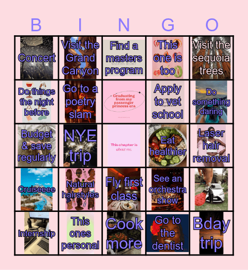 2025 Bingo Card