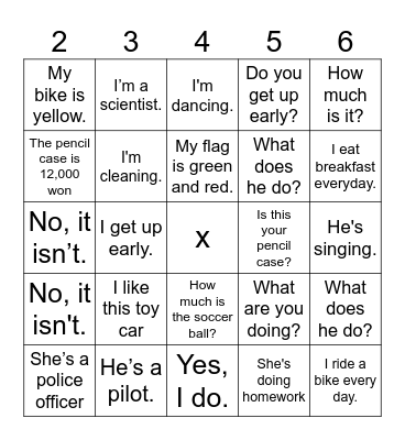 4th Grade review bingo Card