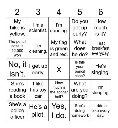 4th Grade review bingo Card