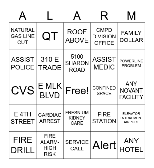 BINGO WITH BARR Bingo Card