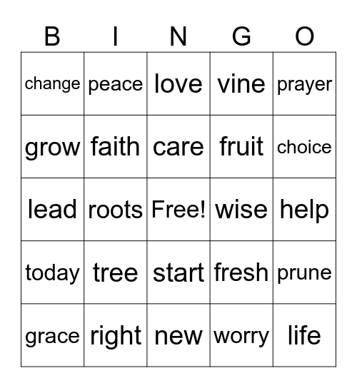 BEST YEAR EVER Bingo Card
