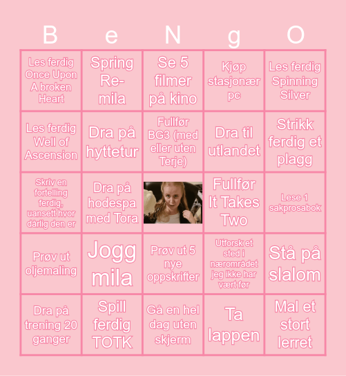 2025 Bingo <3 Bingo Card