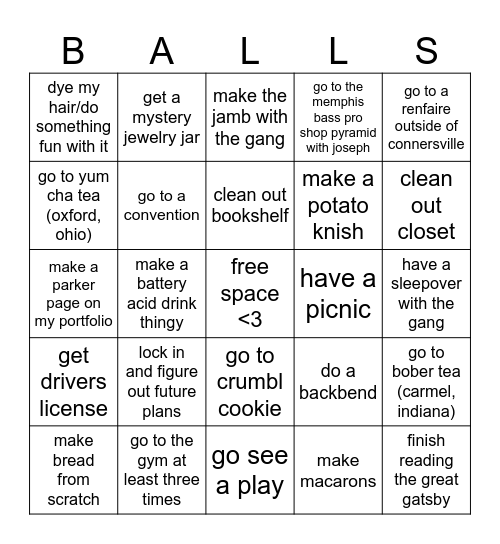 elixir 2025 resolution bingo Card