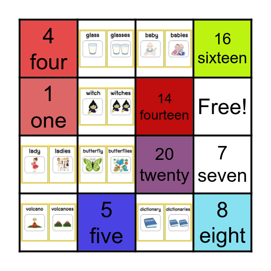 Bingo Smiles 3/M1-2 Bingo Card