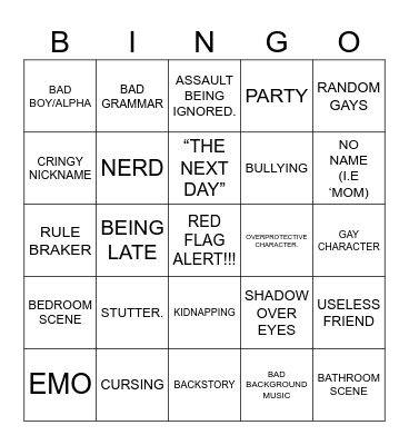 GACHA BINGO🎀 Bingo Card