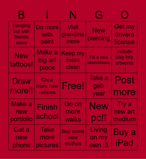 2025 bingo card Bingo Card