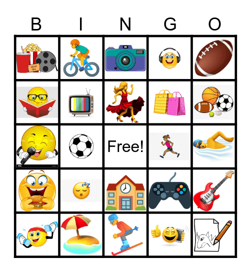 PASATIEMPOS Bingo Card