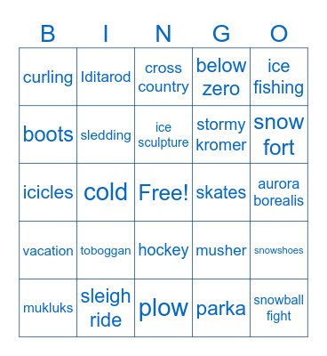 A Quality Holiday Party Bingo - Words Bingo Card