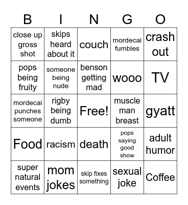 bingo baker Bingo Card