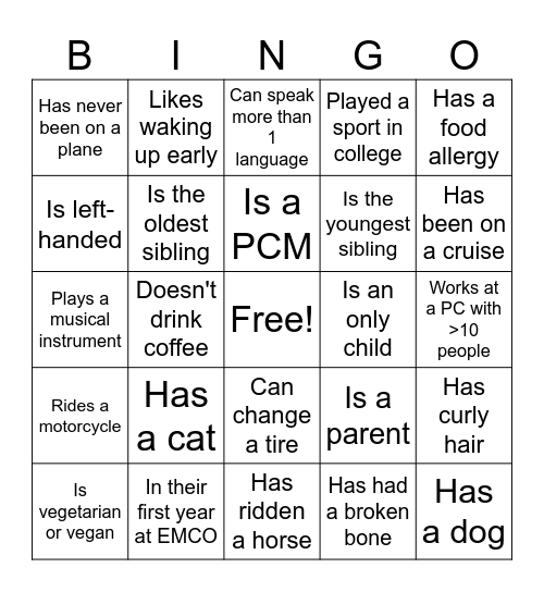 Women in Leadership 2025 Bingo! Bingo Card
