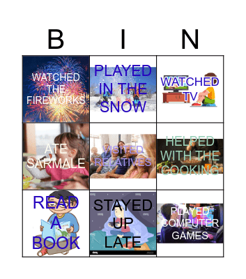 FIND SOMEONE WHO Bingo Card