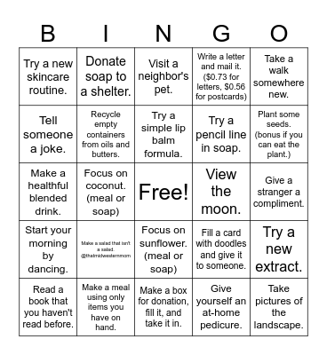January 2025 TheSage.com Bingo Card