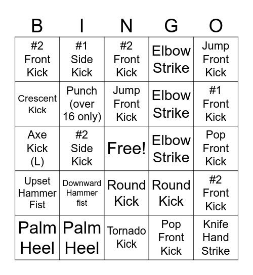 Board Breaking - High Ranks Bingo Card