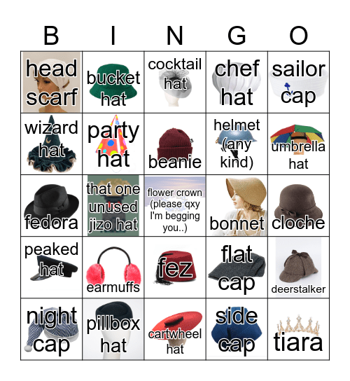 sillihatsss Bingo Card
