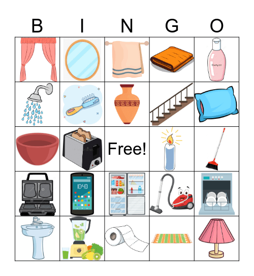 Heimilið 2 Bingo Card