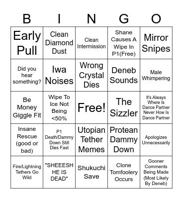 FRU Day TWO? Bingo Card