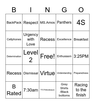 REVED UP CULTURE Bingo Card