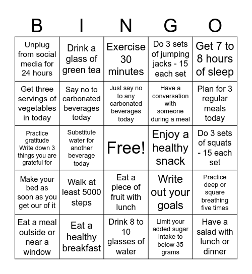 2025 Kickstarter Bingo Card
