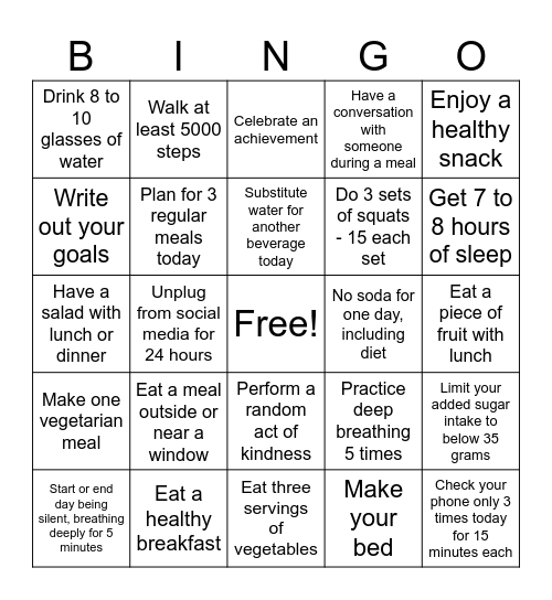 2025 Kickstarter Bingo Card