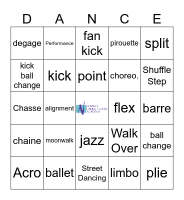 Bingo at Neisha's Bingo Card