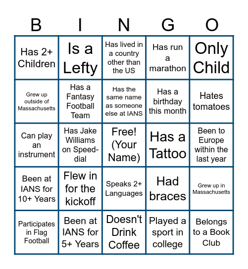 BURSARY SA&R 2025 Bingo Card