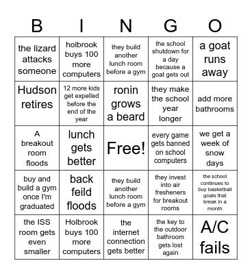 Ivy Bingo Card