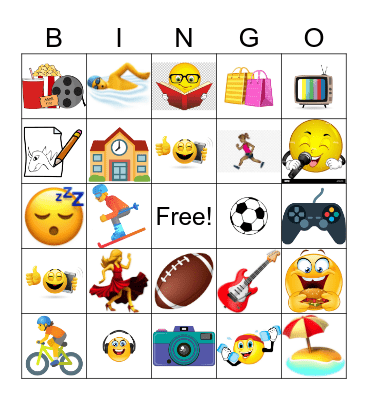 PASATIEMPOS Bingo Card