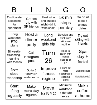 Bingo2025 Bingo Card