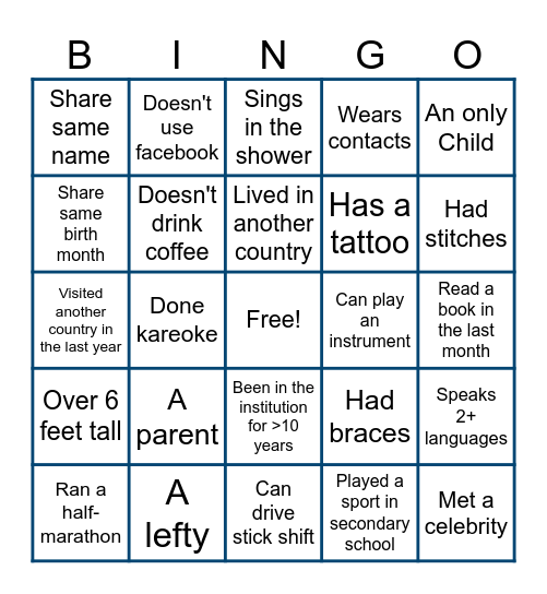 BURSARY SA&R 2025 Bingo Card