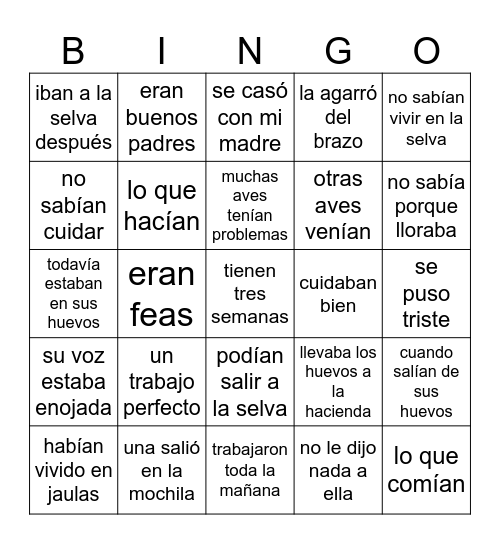 Robo en la noche 5 - pasado Bingo Card