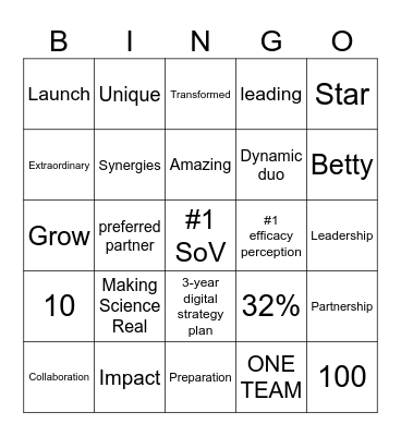 Double Up! Bingo! Bingo Card