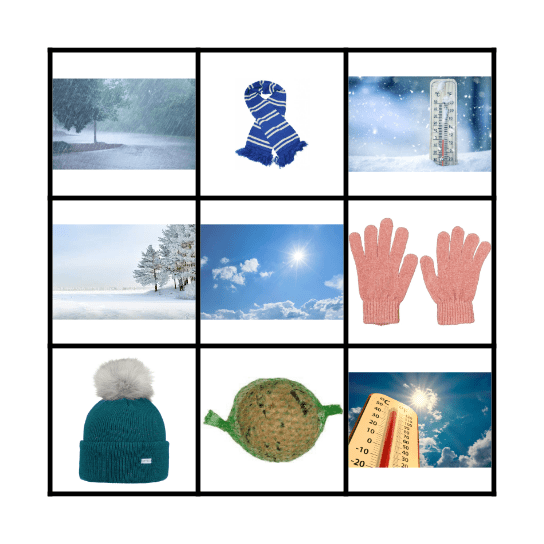 WAT EEN WEER! Bingo Card