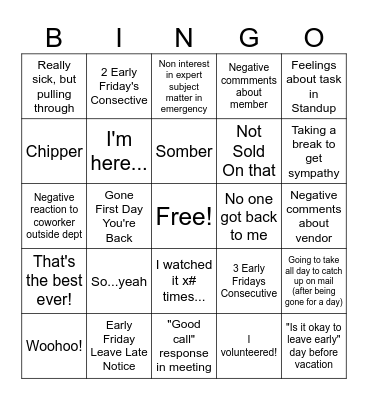 BingoLer Bingo Card