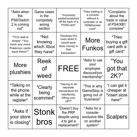 GameStop Bingo Card gamestop-bingo-card
