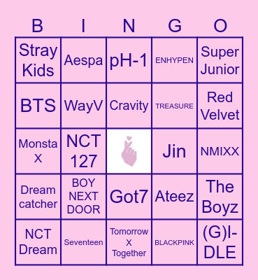 01-10-2025 Bingo Card