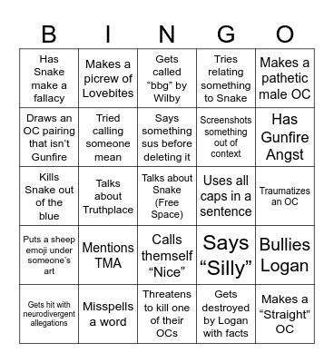 Jay 2025 Bingo Card