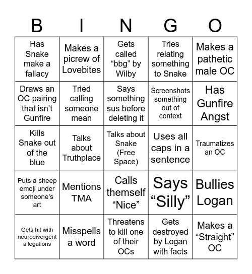 Jay 2025 Bingo Card