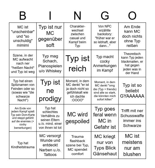memur Bingo Card
