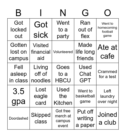 Ruff Ryder's Bingo Night Bingo Card