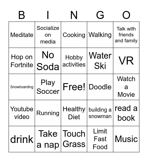 Design Bingo Card