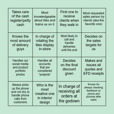 Do We Really Know Who We Are? Bingo Card