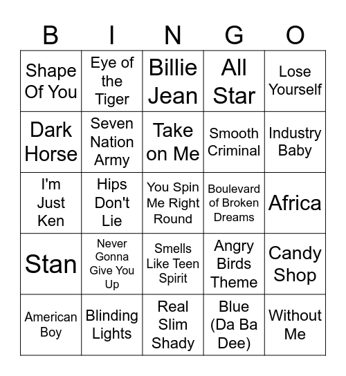 pov it's 1362 the village has been raided but the bard plays this absolute banger at the tavern Bingo Card